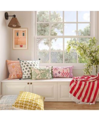 Harvest Printed Cotton 20 Inch Accent Cushion