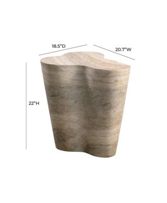  Slab Tall Side Table
