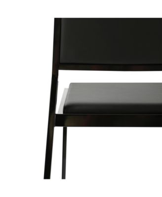 Gale Performance Faux Leather Stackable Stool, Set of 2