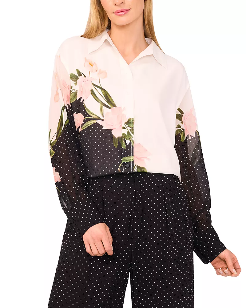 Ted Baker Button Front Blouse