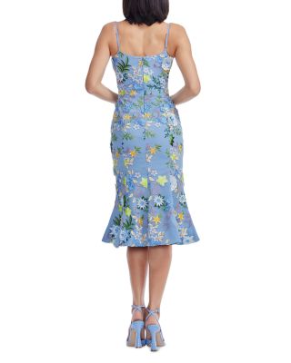 Allona Floral Appliqu&eacute; Dress
