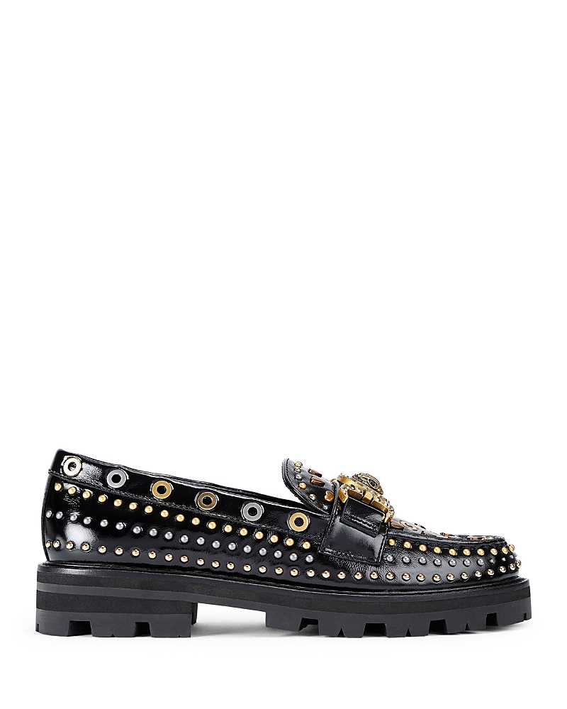 Kurt Geiger Women's Mansion Studded Loafer Flats