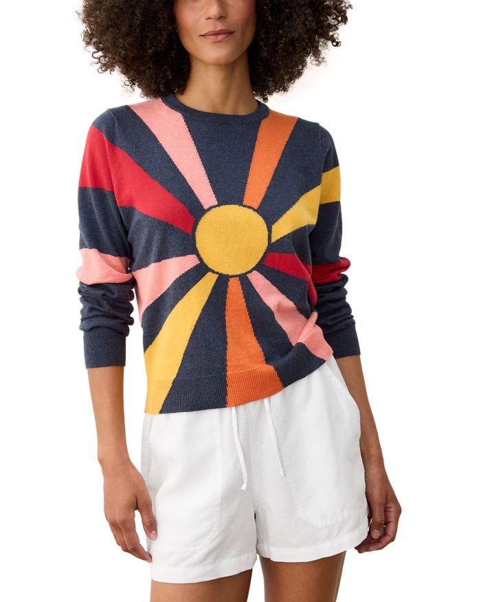 Exploded Sun Sweater