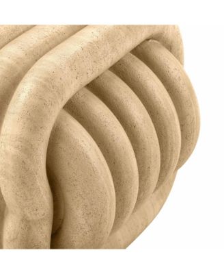 Love Knot Faux Indoor / Outdoor Accent Stool