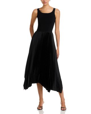 Elie Tahari - Mave Mixed Media Sweater Dress