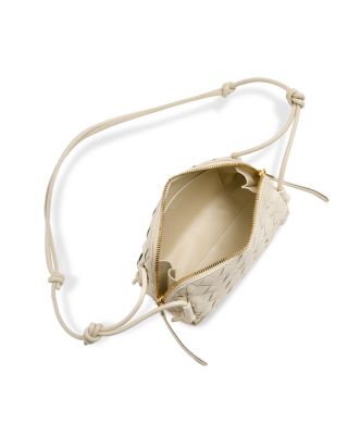 Concert Pouch Intrecciato Leather Shoulder Bag