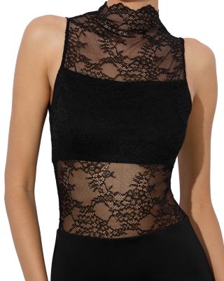 Nichol Sleeveless Lace Dress