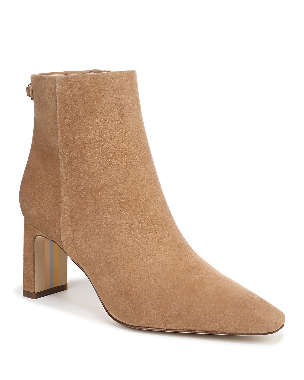Sam Edelman Women's Saige Pointed Toe Mid Heel Ankle Booties