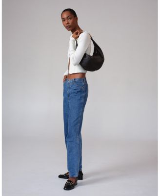 3-in-1 Convertible Hobo Crescent Ring Bag