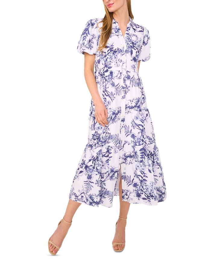 Tiered Shirtdress