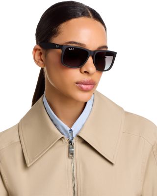  Justin Polarized Square Sunglasses, 55mm