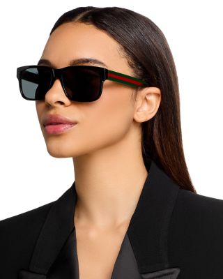 Gucci Square Sunglasses, 56mm | Bloomingdale's