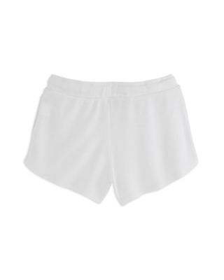 Girls' Embroidered Star Waffle Shorts - Big Kid