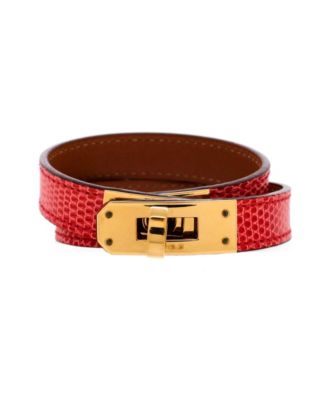 Pre-Owned HERMÈS - Kelly Double Tour Bracelet Lizard