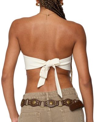 Stud & Tassel Handkerchief Top