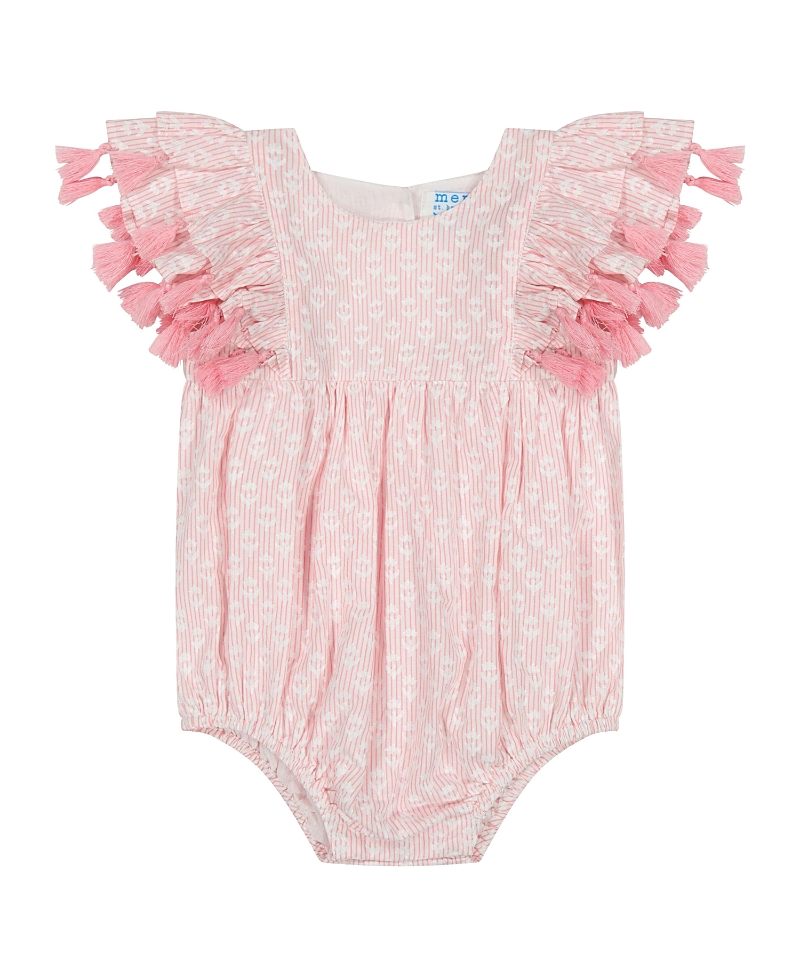 Mer St. Barth Girls' Anna Romper - Baby In Pink