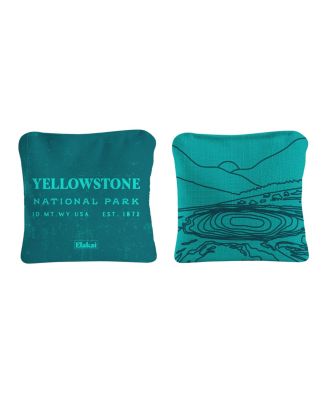 6x6 Yellowstone National Park Durasuede + Turbo Polyglide Pilot Versacraft Cornhole Bags