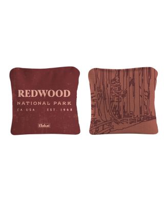 4x4 Redwood National Park Durasuede + Turbo Polyglide Pilot Versacraft Cornhole Bags