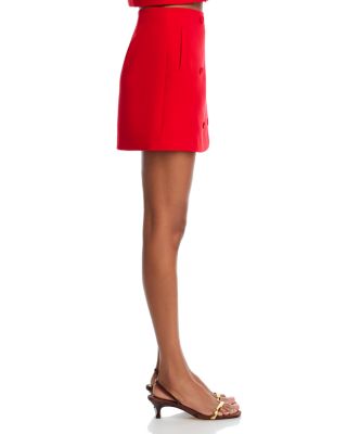 Azra Twill Mini Skirt 