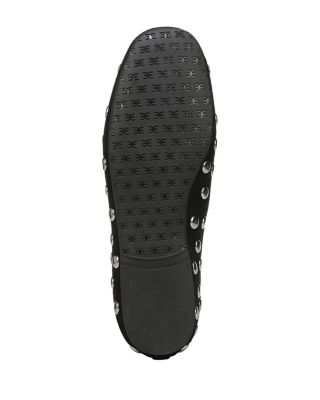 Women&#39;s Alie Stud Leather Ballet Flats