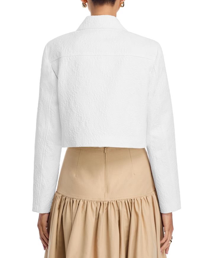 Cropped Collared Jacket