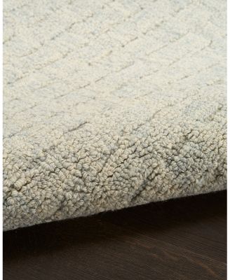 DKNY Pure Grids PGR01 Runner Area Rug, 2'2" x 7'5"