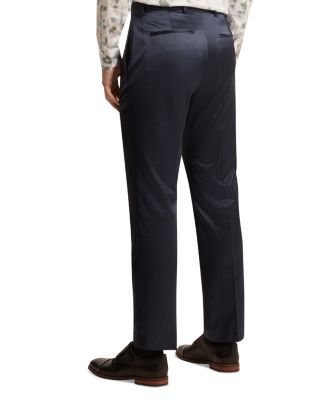 Fluidt High Shine Straight Fit Tailored Pants