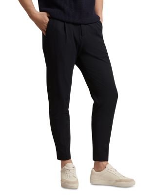 Cialdat Tapered Leg Woven Stretch Waist Pants
