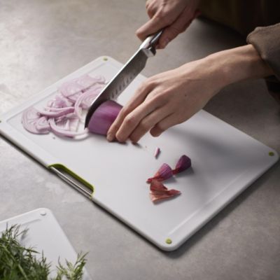 Folio Steel 4 Piece Cutting Board and Case Set