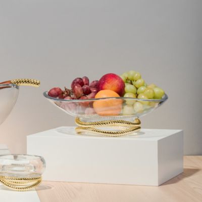Braid Gold Centerpiece Bowl