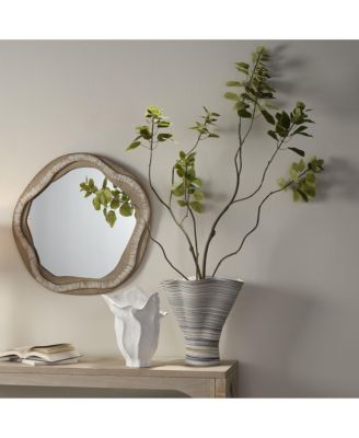 Splayed Porcelain Decorative Vase