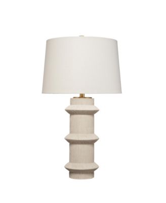 Jamie Young - Trousdale Polyresin Table Lamp with Linen Shade