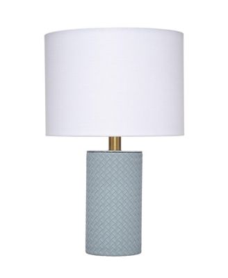 Jamie Young - Roman Leather Table Lamp with Linen Shade