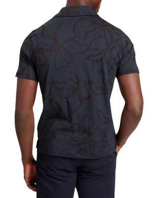 Claub Printed Jersey Button Down Shirt