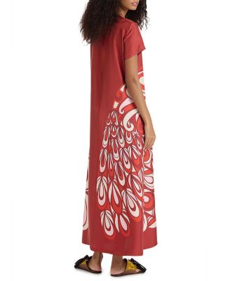 Swing Dress Bounty Placee Red