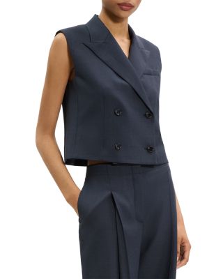 Peak Double Breasted Vest