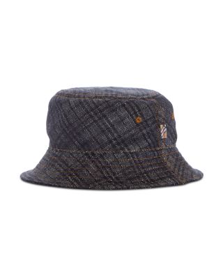 Burberry - Check Denim Bucket Hat