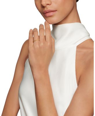 18K Yellow Gold DY Unity Cable Band Ring