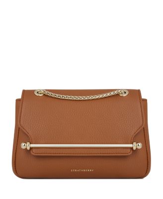 Strathberry - East/West Soft Mini Leather Convertible Crossbody