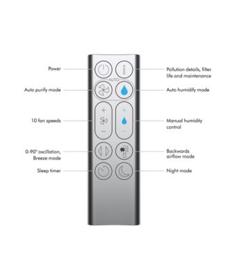 Purifier Humidify+Cool PH03 | White/Silver