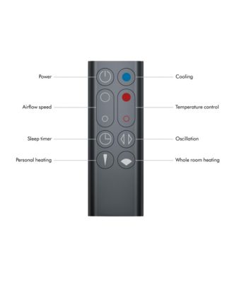 Hot+Cool Jet Focus fan heater AM09 | Black/Nickel | New