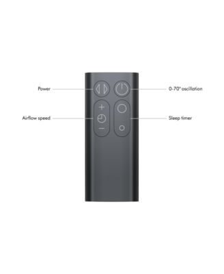 Cool tower fan AM07 | Satin Black/Nickel | New