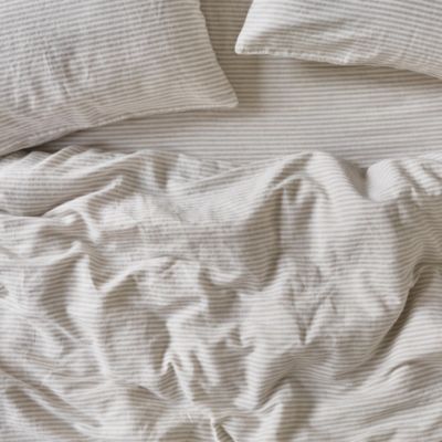 Stripe Linen Duvet Cover