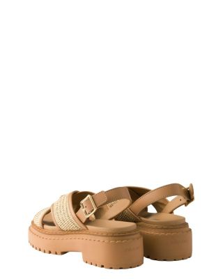  Women's Crochet and Leather Sandals