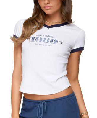 Santa Monica V Neck T Shirt