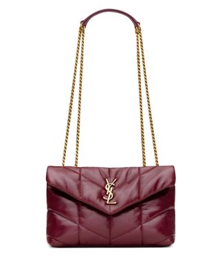 Puffer Toy Convertible Shoulder Bag in Shiny Leather