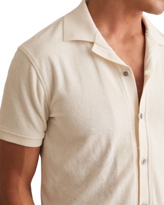 Short Sleeve Terry Camp Shirt