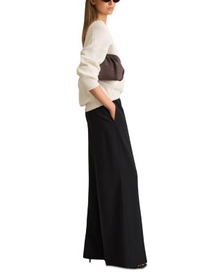 Wilde Wide Leg Trousers Navy