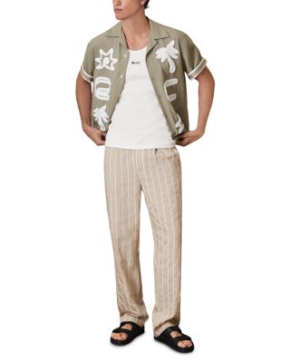 Che Palco Embroidered Camp Shirt