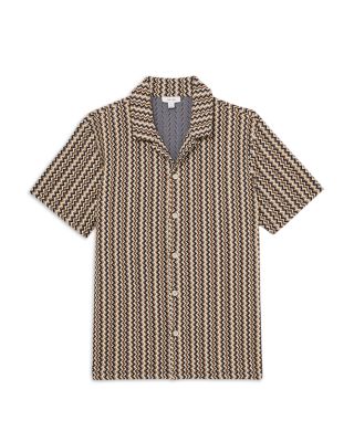 Vallata Printed Camp Shirt